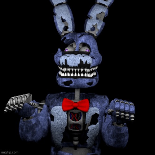 Derpy nightmare bonnie | image tagged in derpy nightmare bonnie | made w/ Imgflip meme maker