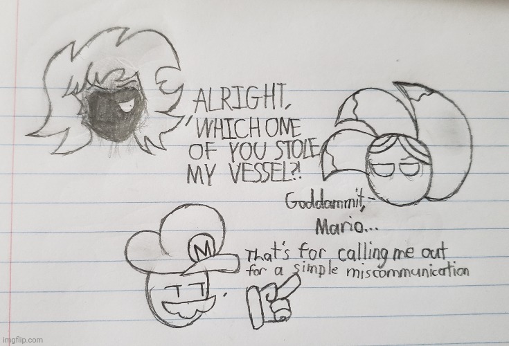 Goofy ahh doodle in class: Stolen (Ft. Josanity's Mario) | image tagged in school,class,drawing | made w/ Imgflip meme maker