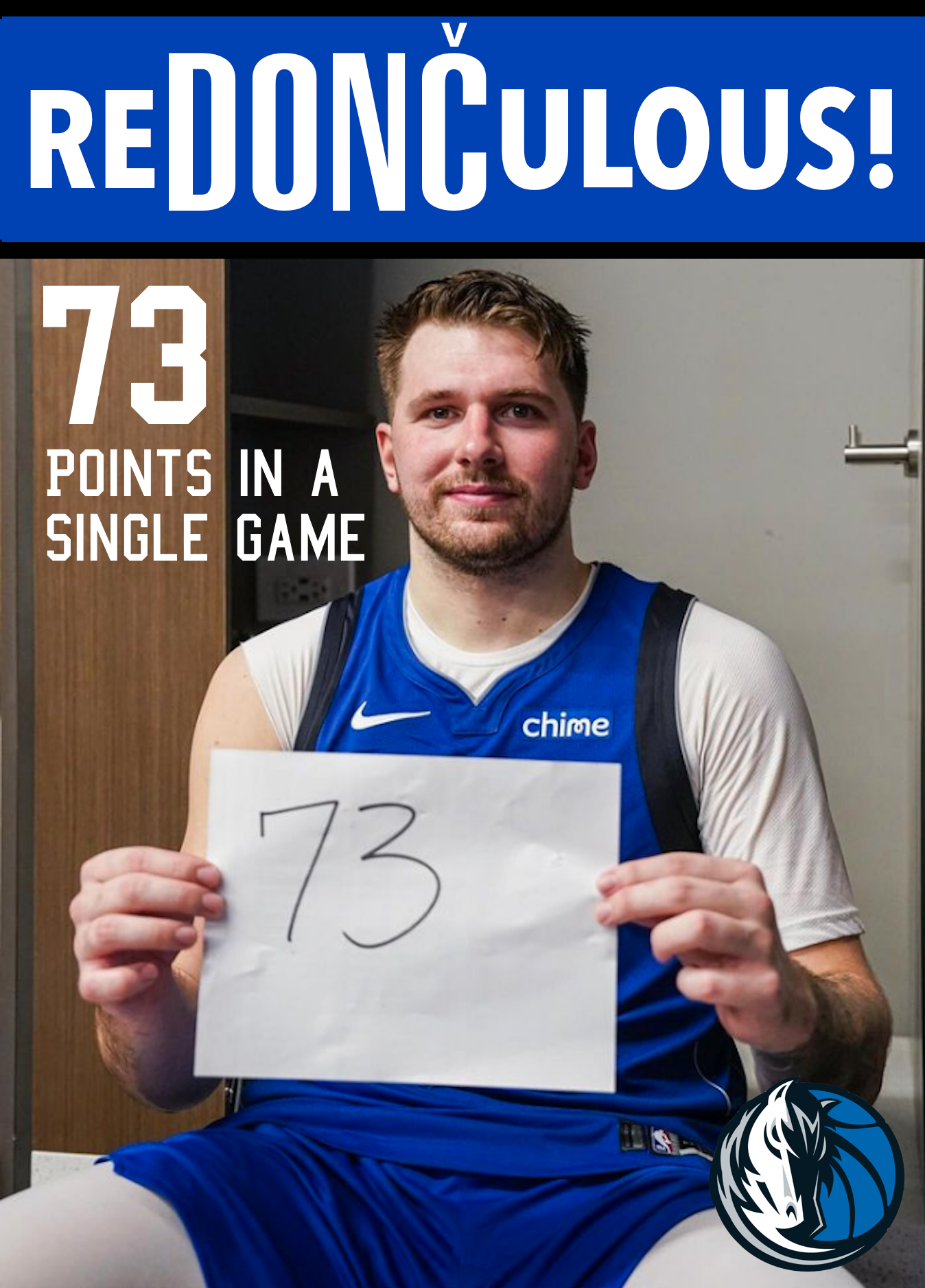 Luka Doncic ReDONCulous Meme Blank Template - Imgflip