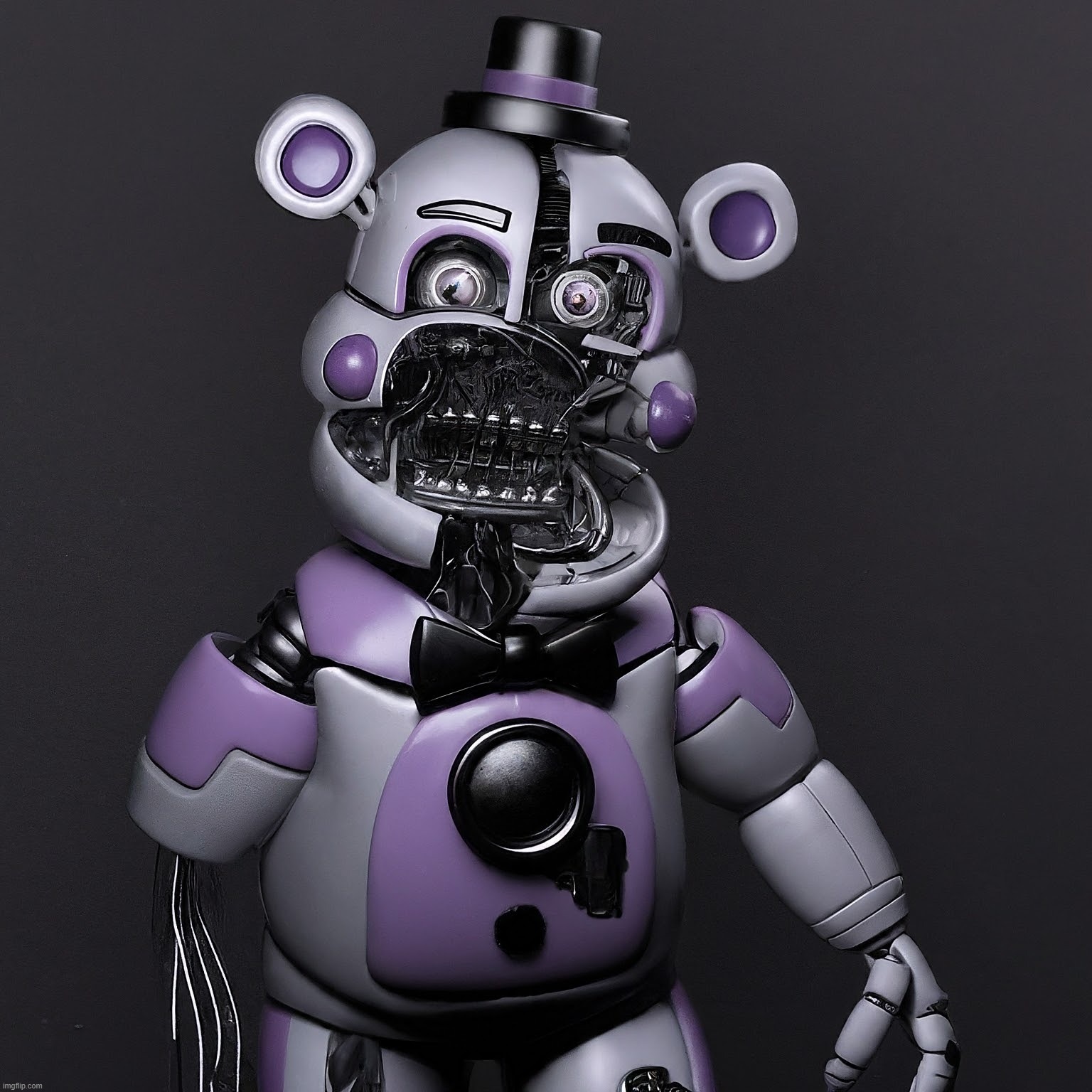 Withered Funtime Freddy | made w/ Imgflip meme maker