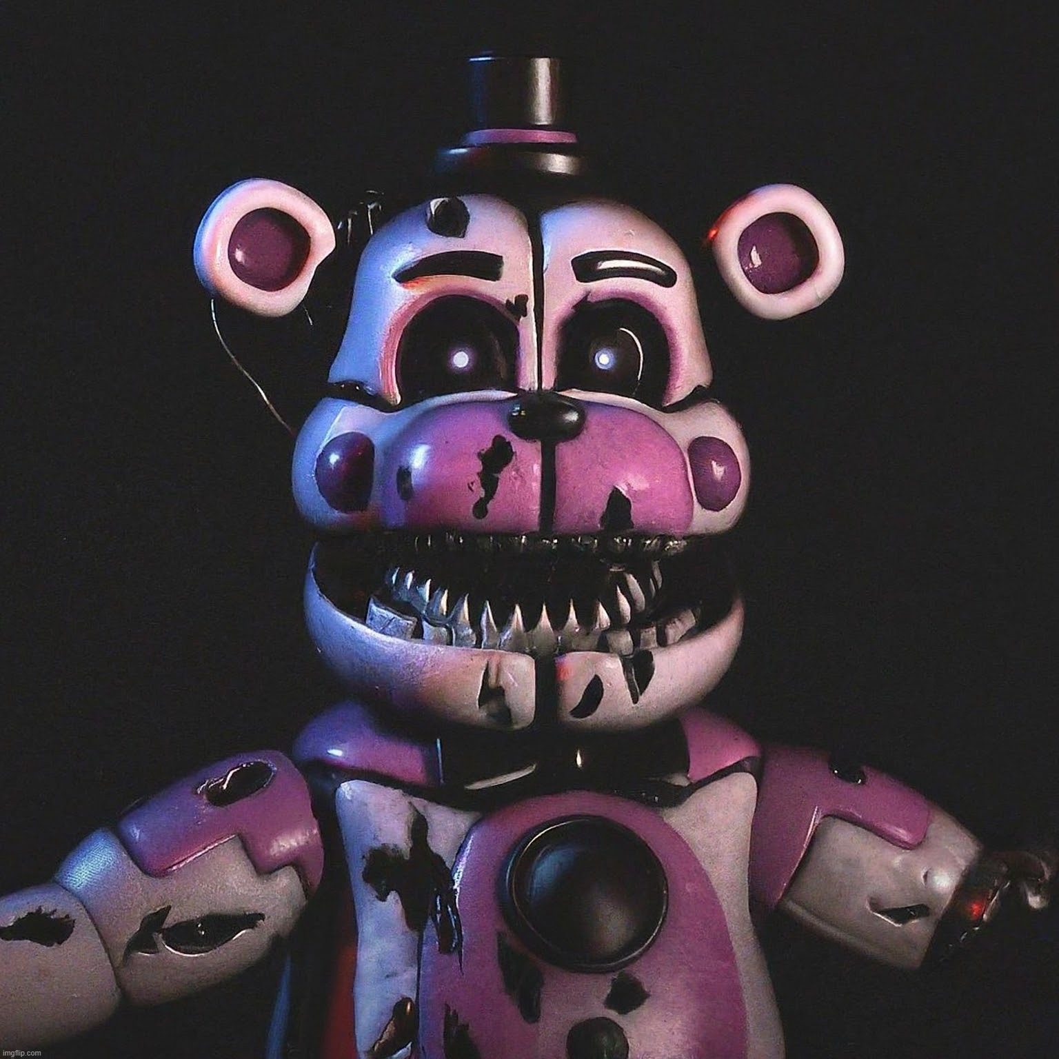 Nightmare Funtime Freddy | made w/ Imgflip meme maker