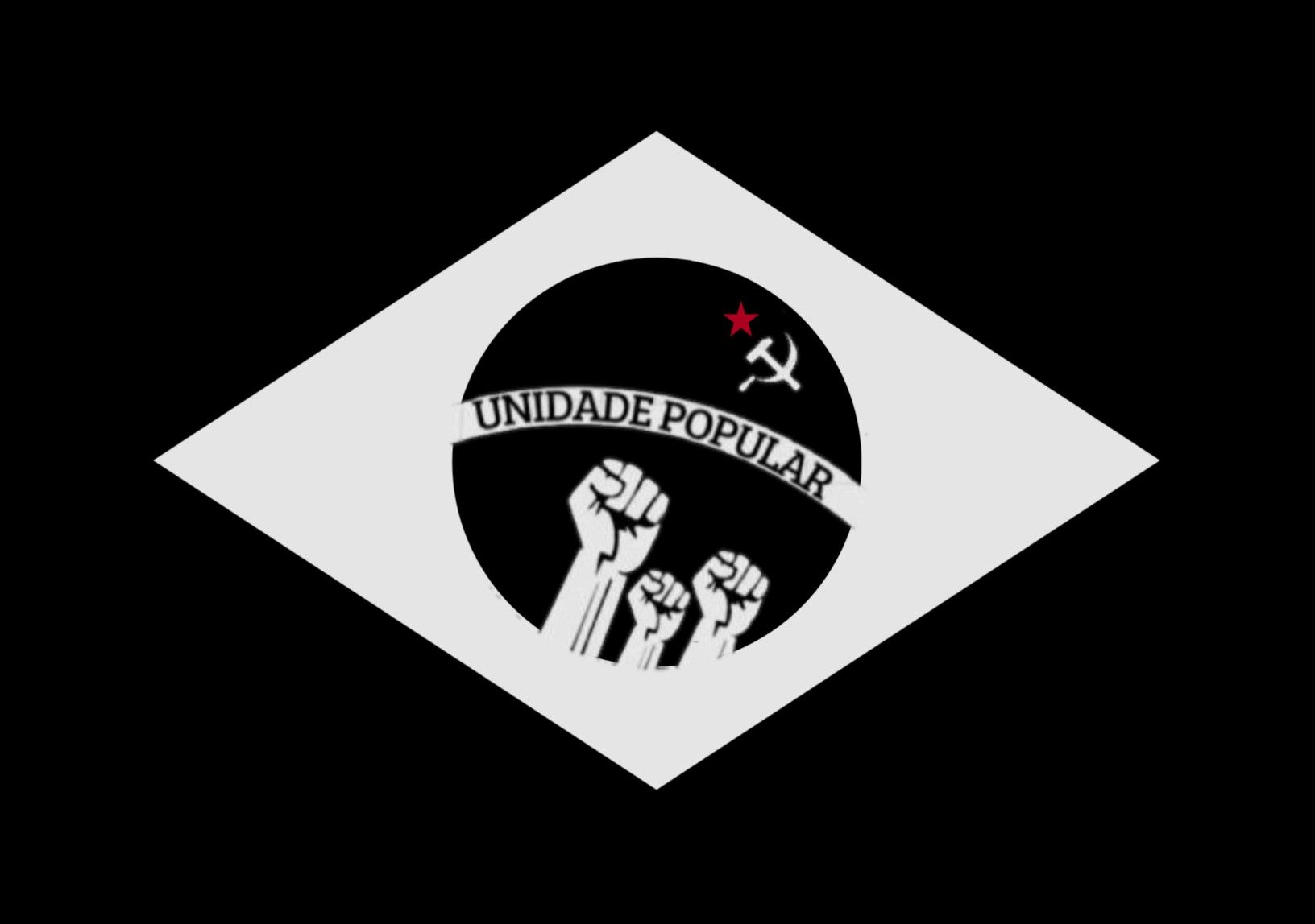 Unidade Popular pelo Socialismo - Bandeira do Brasil Comunista Blank Meme Template