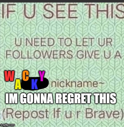 made w/ Imgflip meme maker
