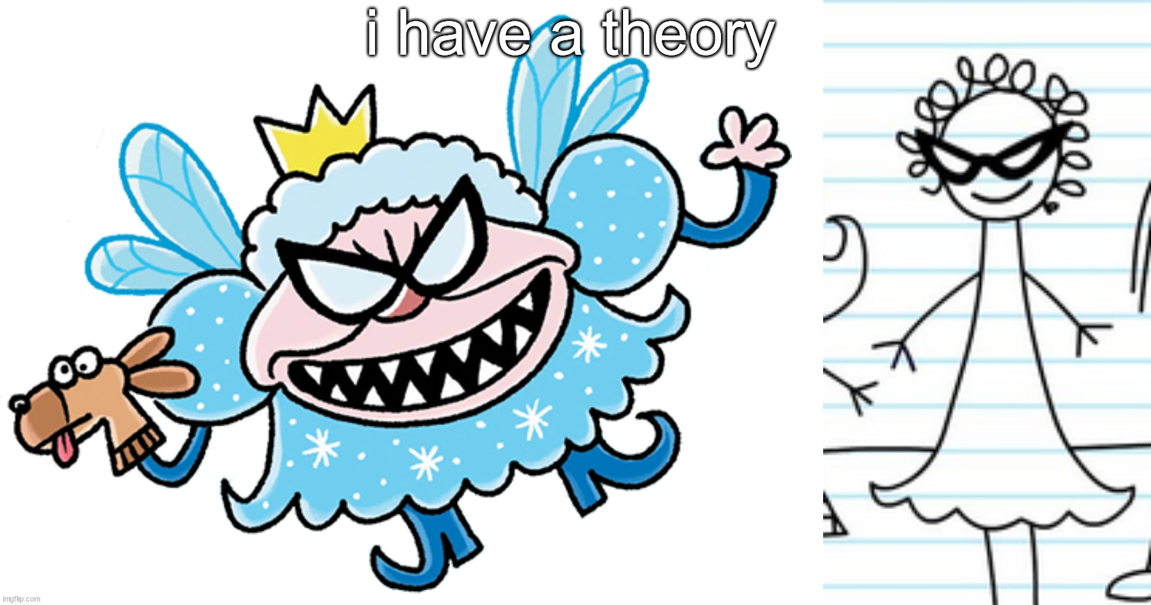 i have a theory | made w/ Imgflip meme maker