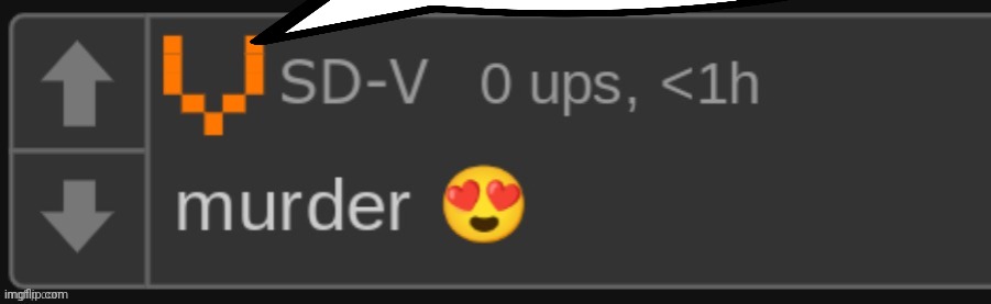 ..... | image tagged in loving murder | made w/ Imgflip meme maker