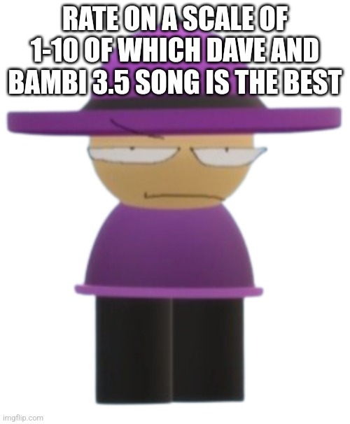 Banbodi but mad | RATE ON A SCALE OF 1-10 OF WHICH DAVE AND BAMBI 3.5 SONG IS THE BEST | image tagged in banbodi but mad,dave and bambi,dave and bambi 3 5,rank,vsbanbodi | made w/ Imgflip meme maker