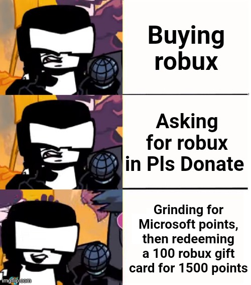 That means Free Robux! - Imgflip