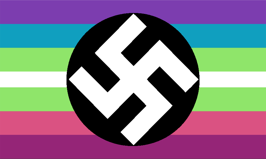 Nazi AAM Pride Blank Meme Template