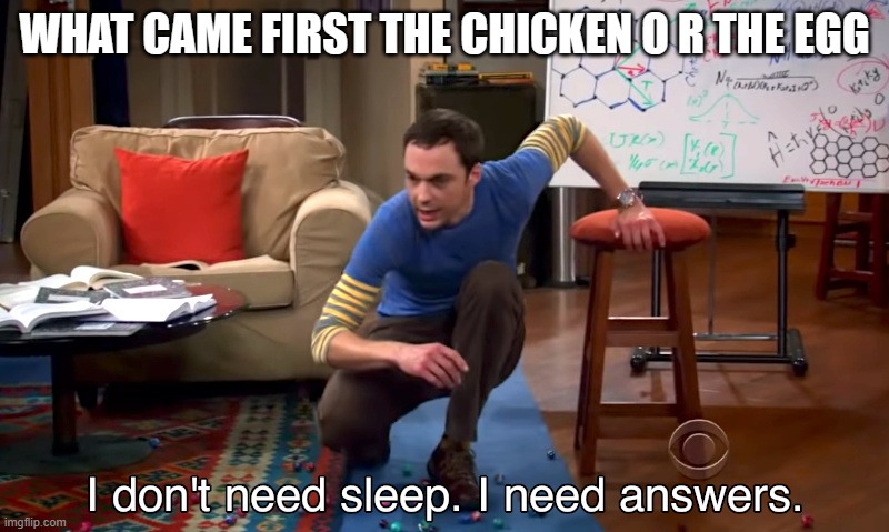 I dont need sleep i need awnsers Blank Meme Template