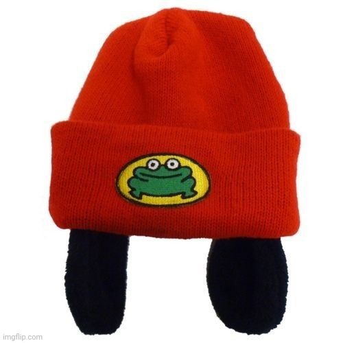 PARRAPPA HAT | image tagged in parrappa hat | made w/ Imgflip meme maker