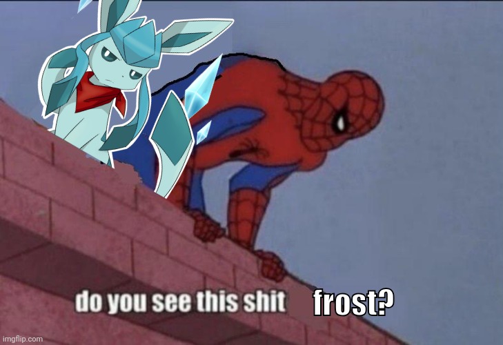 do you see this sh!t   frost? Blank Meme Template