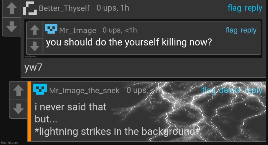 made w/ Imgflip meme maker