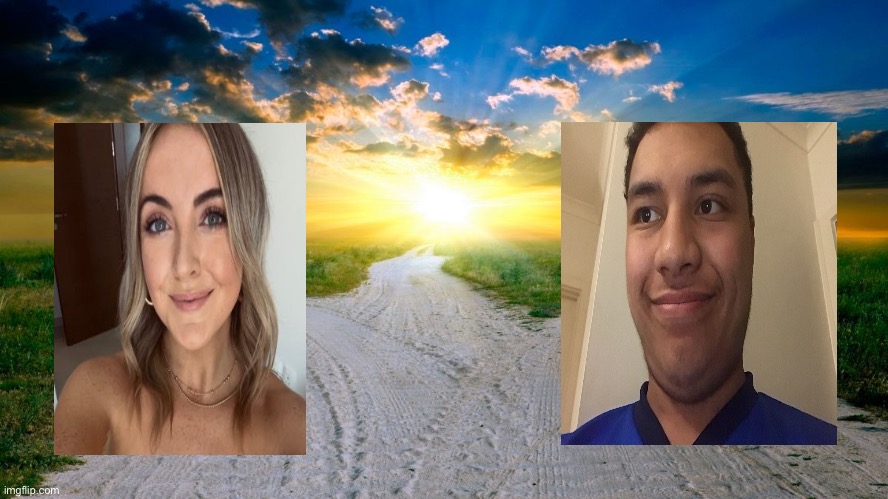 Jade Kivlehan And Elia Vaine Tanga (Me) Sings Baby One More Time By Britney Spears X Jack Black | image tagged in sunrise | made w/ Imgflip meme maker
