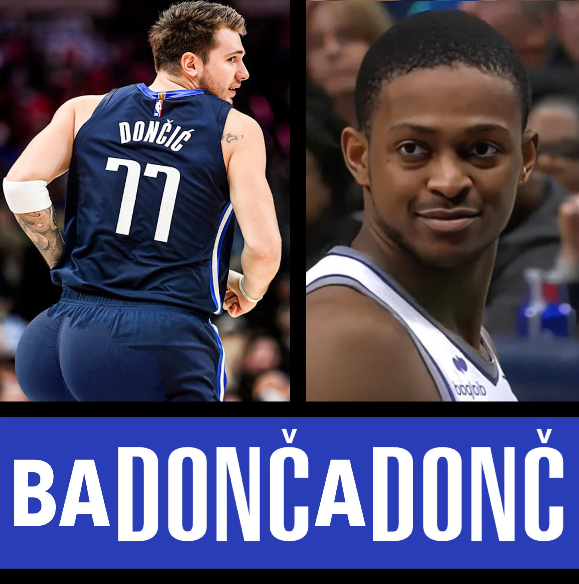 Luka Doncic BaDoncADonc Meme Blank Meme Template