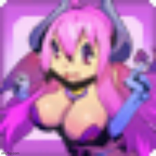 Demon King Box girl | image tagged in demon king box girl | made w/ Imgflip meme maker