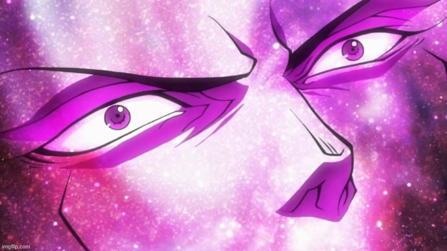 JoJo's Bizarre Adventure Kars becomes the Ultimate Life Form | image tagged in jojo's bizarre adventure kars becomes the ultimate life form | made w/ Imgflip meme maker