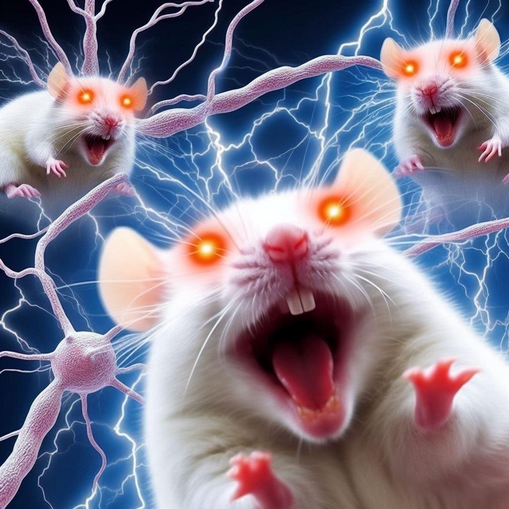 Neuron activation rat themed Blank Meme Template