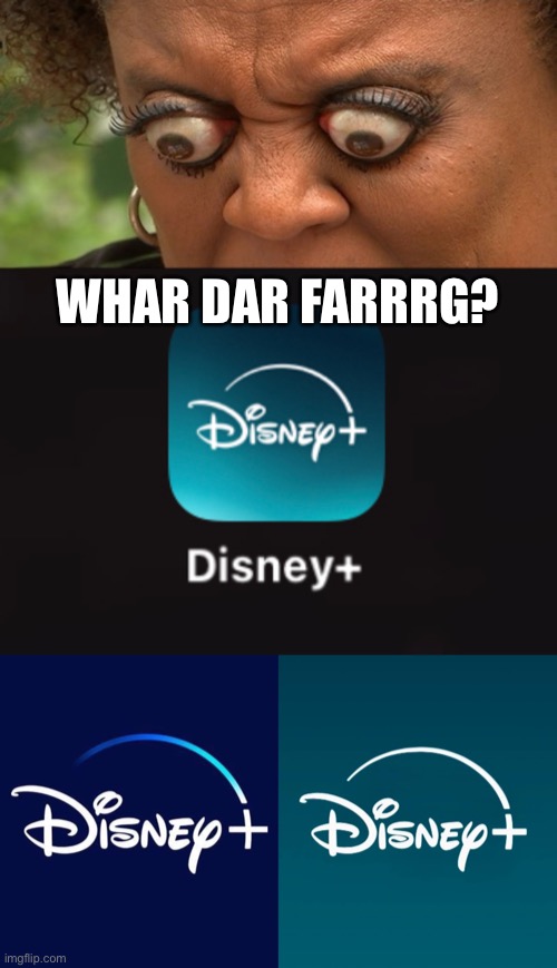 After leaving Safari, this caught my eye | WHAR DAR FARRRG? | made w/ Imgflip meme maker