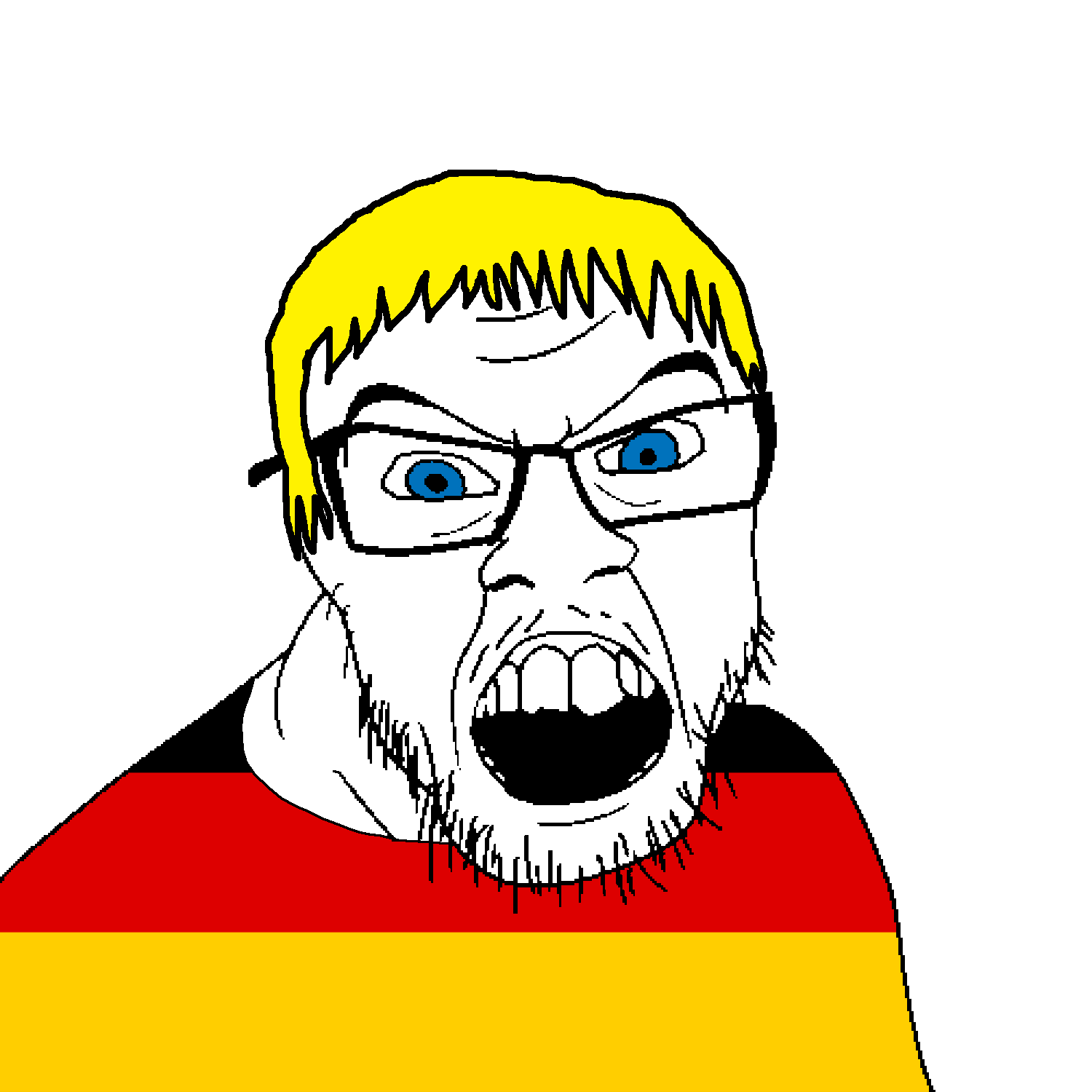 German wojak Blank Template - Imgflip