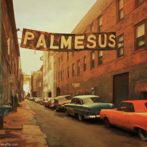 palmesus.  - palmo | image tagged in i'm a god | made w/ Imgflip meme maker