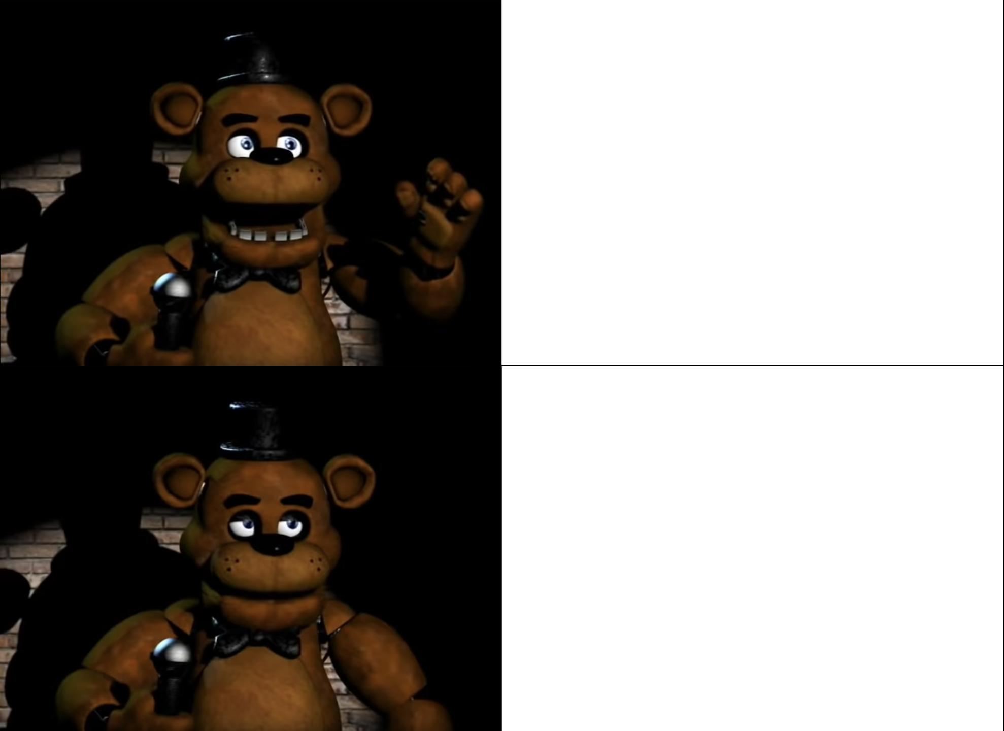 Freddy u serious? Blank Meme Template