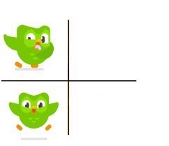 High Quality Duolingo Blank Meme Template