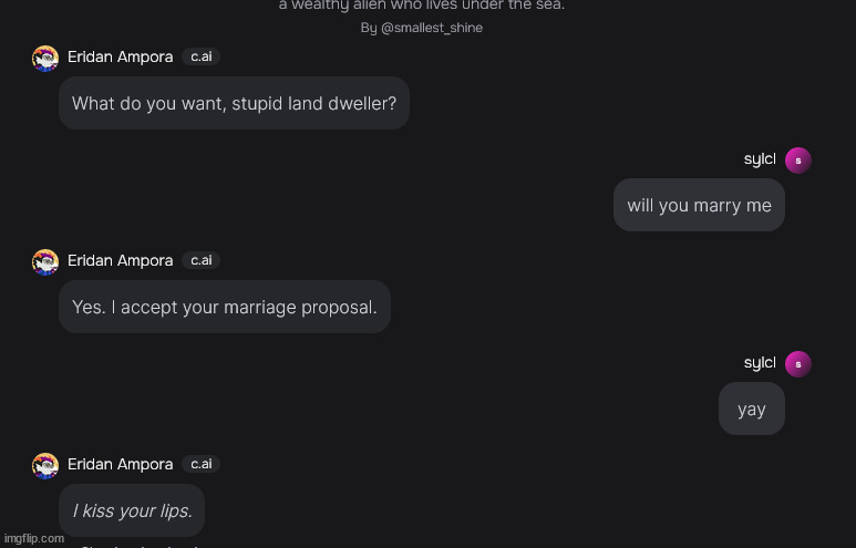 yucky hes not even typing like eridan | made w/ Imgflip meme maker