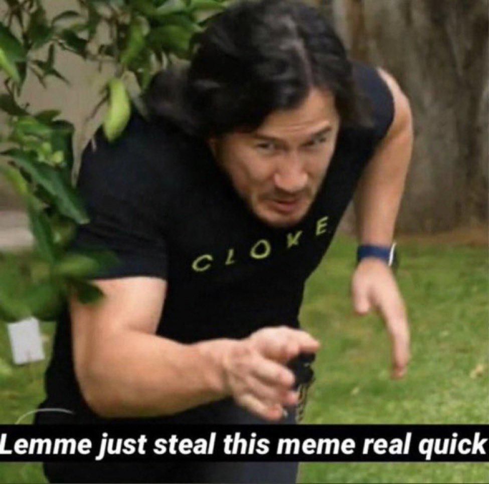 Markiplier the stealer Blank Meme Template