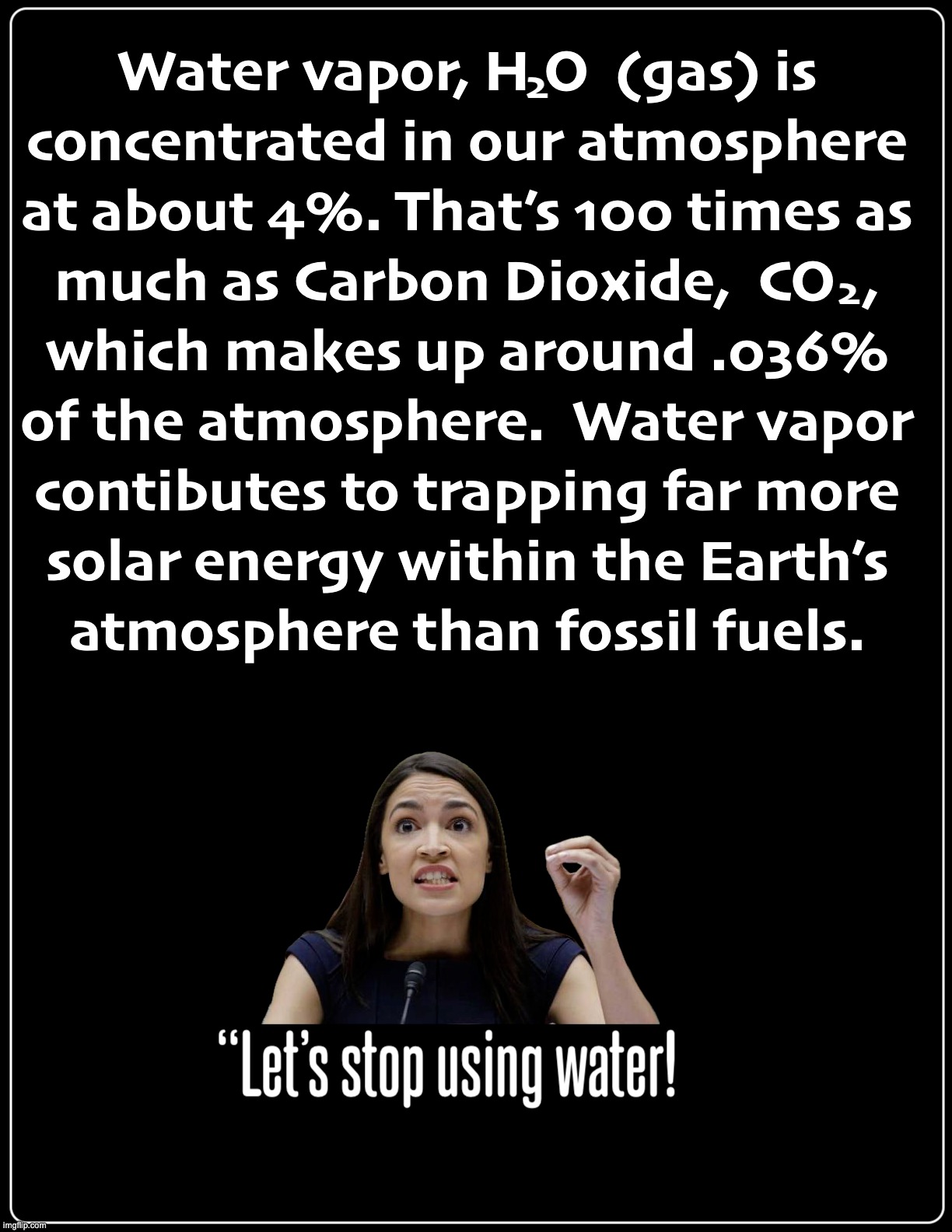 What do you call the dumbest of the species? | image tagged in aoc,climate,global warming,polar ice expanding | made w/ Imgflip meme maker