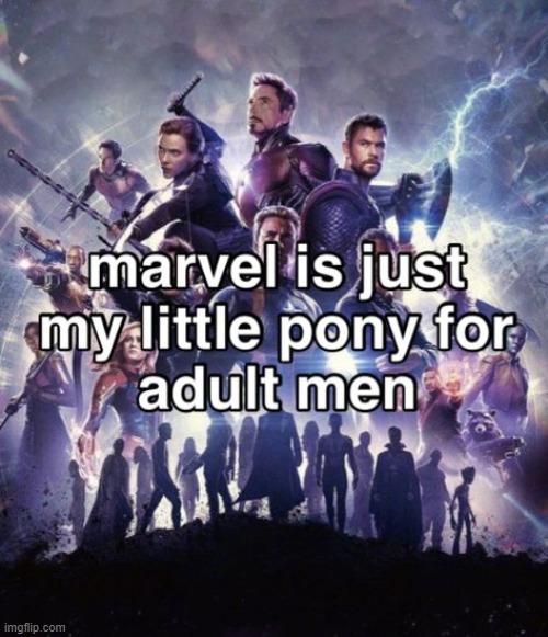 personally, mlp itself is better | made w/ Imgflip meme maker
