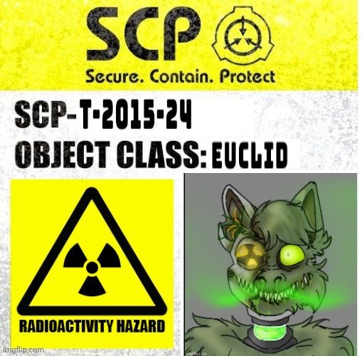 High Quality New SCP-T-2015-24 Sign Blank Meme Template