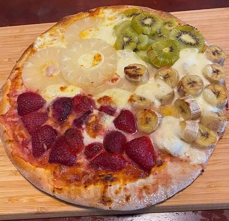 Fruit Pizza Blank Meme Template