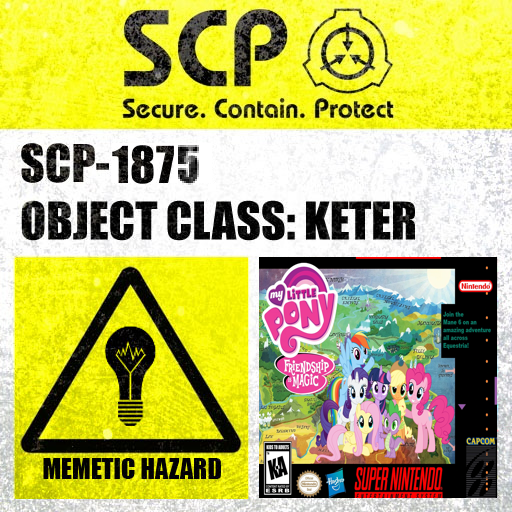 High Quality SCP-1875 Sign Blank Meme Template