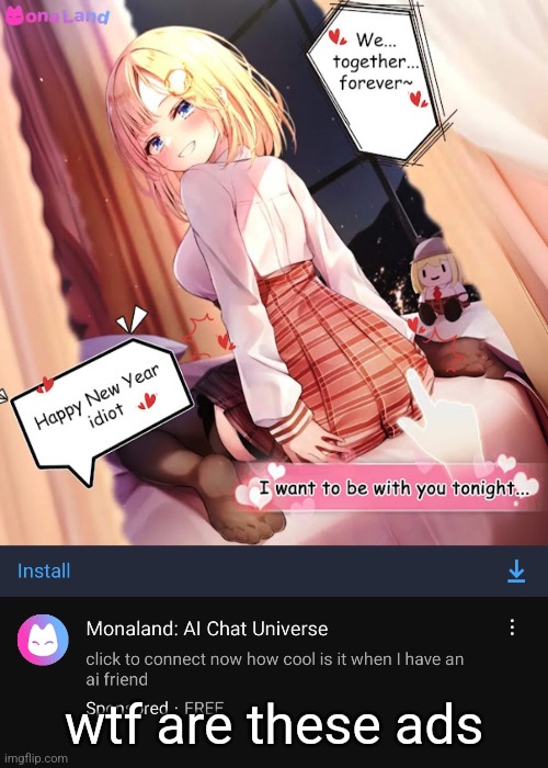 freaky ahh ad | wtf are these ads | made w/ Imgflip meme maker