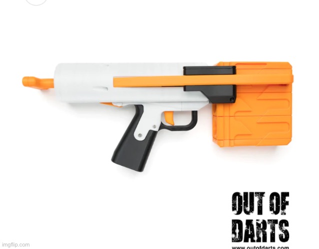 Btw chat this is the nerf blaster I’m going to 3d print | made w/ Imgflip meme maker