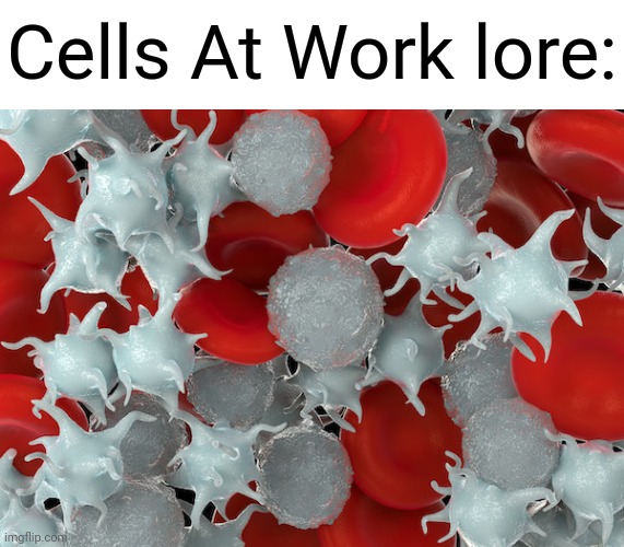 Cells At Work lore: | made w/ Imgflip meme maker