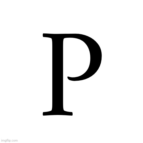 Transparent Letter Square [Fix] | P | image tagged in transparent letter square fix | made w/ Imgflip meme maker