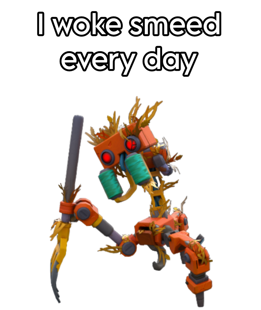 High Quality I woke smeed every day Blank Meme Template