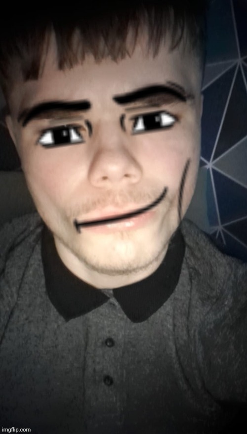 Emosnake man face | image tagged in emosnake jawline | made w/ Imgflip meme maker