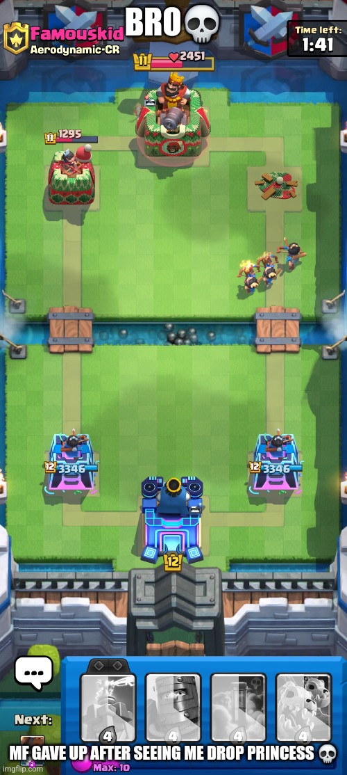 (Princess being those people in the top right corner) bro made one move which i countered and gave up | BRO💀; MF GAVE UP AFTER SEEING ME DROP PRINCESS 💀 | made w/ Imgflip meme maker