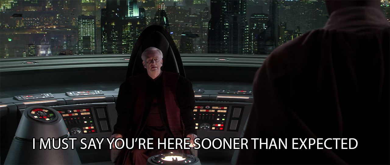chancellor palpatine Blank Meme Template