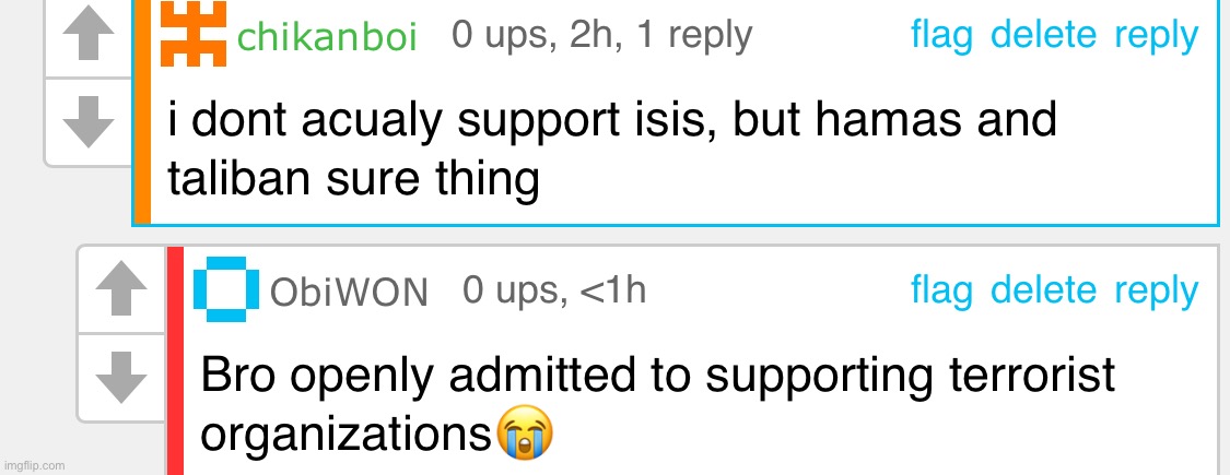 made w/ Imgflip meme maker