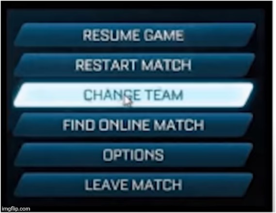 Switch teams | image tagged in switch teams | made w/ Imgflip meme maker