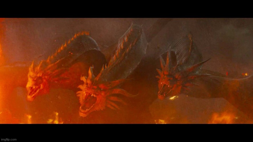 Legendary King Ghidorah | image tagged in legendary king ghidorah | made w/ Imgflip meme maker