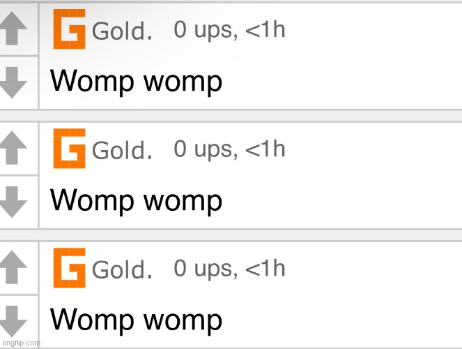 Womp womp | image tagged in womp womp | made w/ Imgflip meme maker