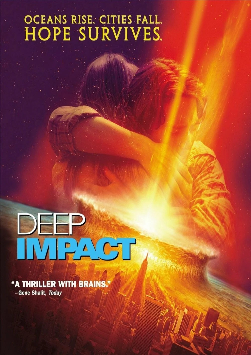 Deep Impact Movie Poster Blank Meme Template