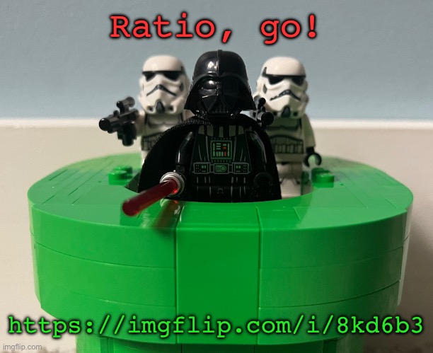 Super Vader bros | Ratio, go! https://imgflip.com/i/8kd6b3 | image tagged in super vader bros | made w/ Imgflip meme maker