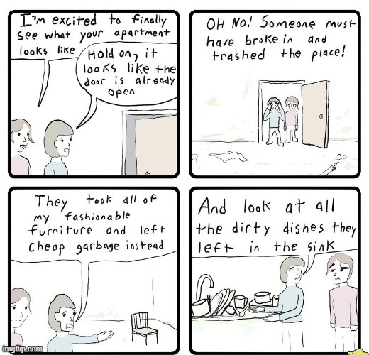 My Apartment | image tagged in comics | made w/ Imgflip meme maker