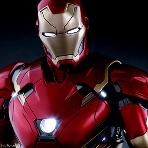 Ironic Iron Man | image tagged in ironic iron man | made w/ Imgflip meme maker