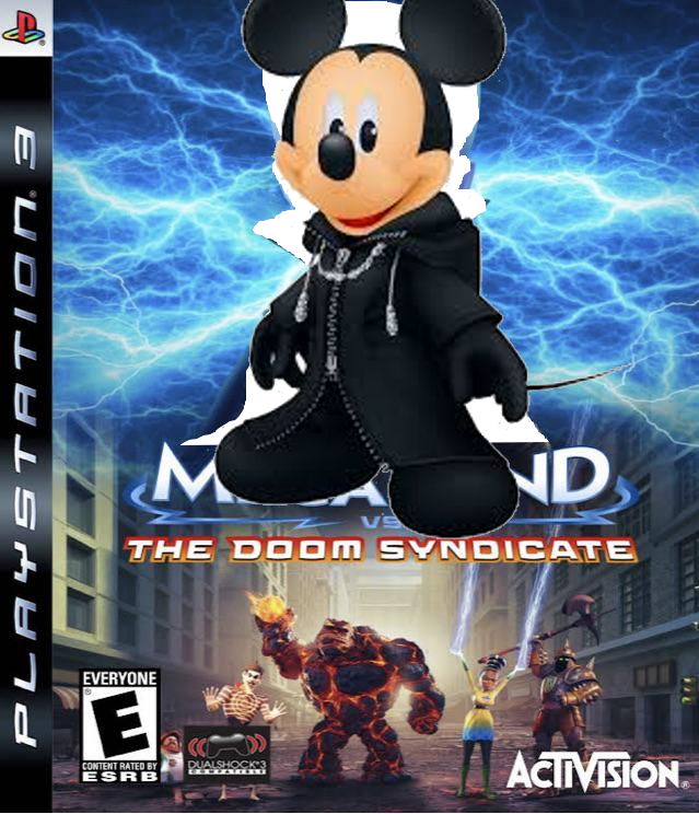 High Quality Mickey mouse vs the doom syndicate Blank Meme Template
